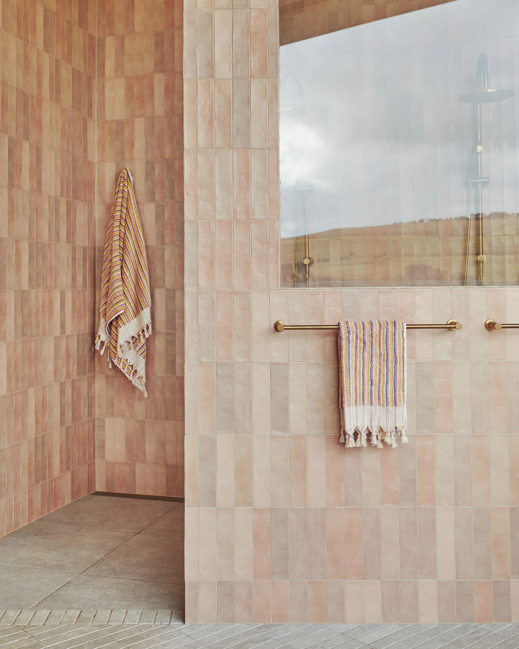 Candy Lane Fine Lines Turkish Bath Towel - Image 4