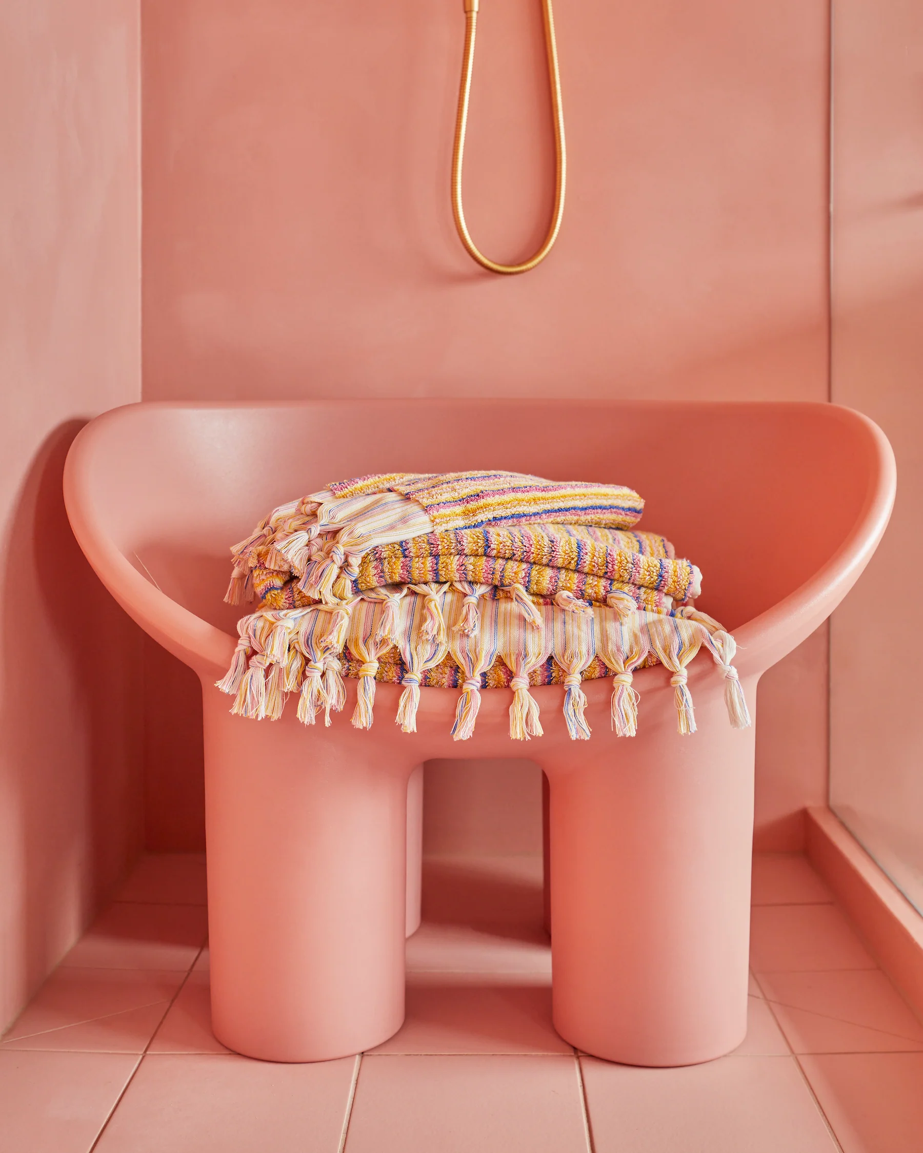 Candy Lane Fine Lines Turkish Bath Towel - Image 5