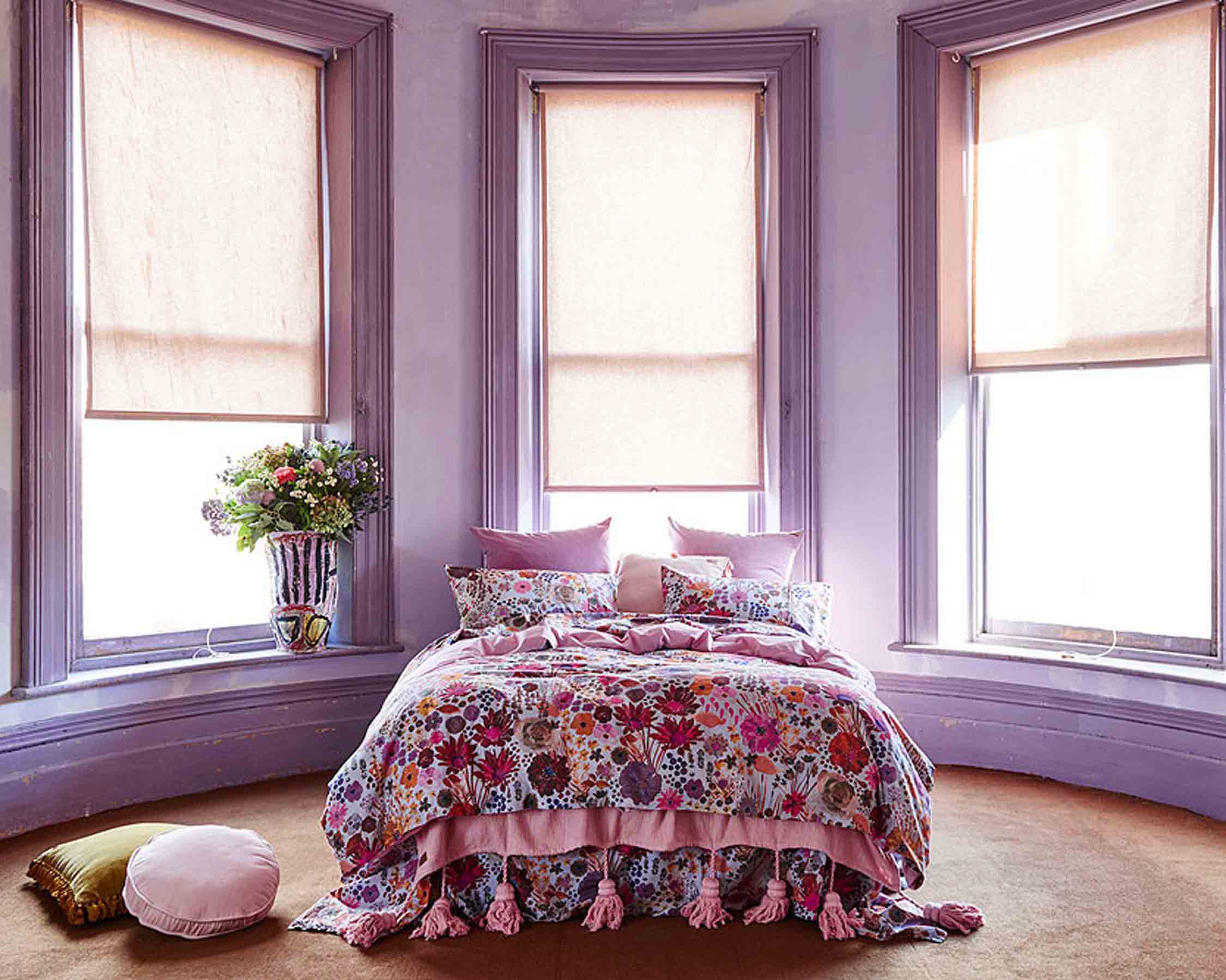 Field Of Dreams Silver Organic Cotton Quilt Cover - Image 9